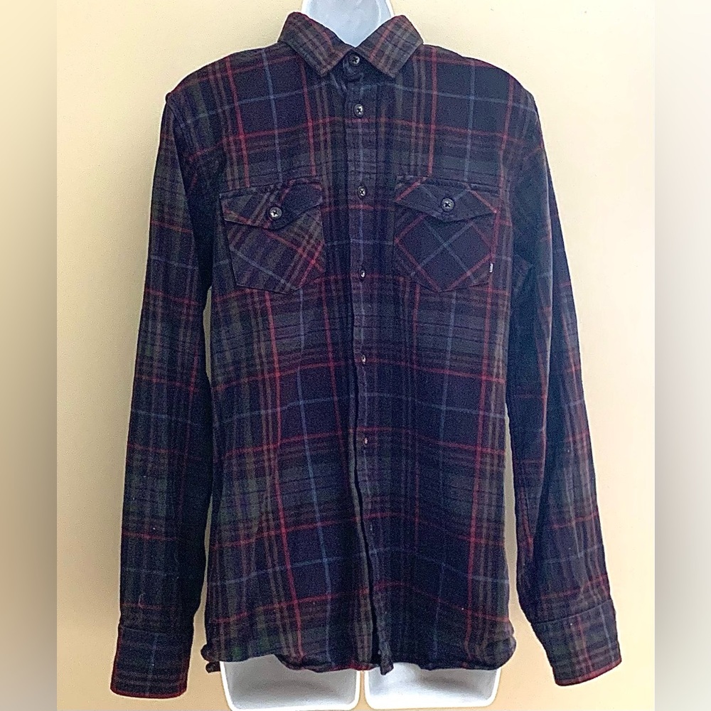Element Heavy Cotton Plaid Shirt